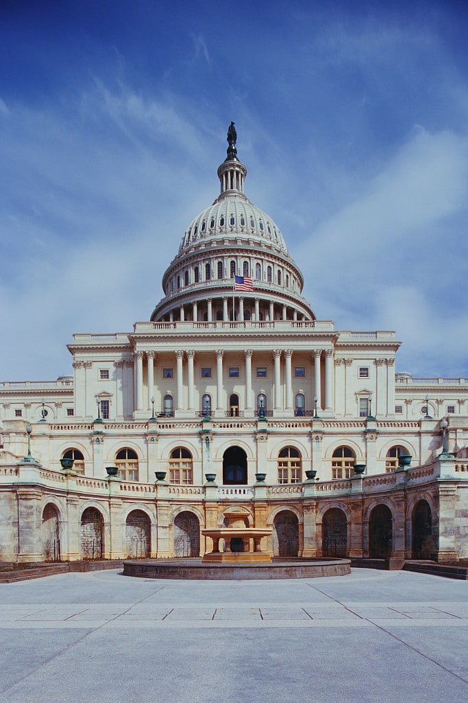 West Front of the U.S. Capitol 1793-1863 Washington, DC, USA