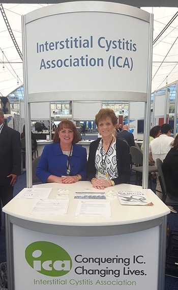 Lee and Barb at AUA Booth