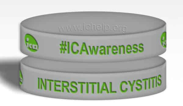 IC Awareness Wristband (Gray)