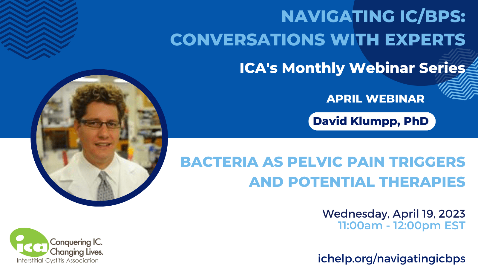 Navigating ICBPS Conversations With Experts Webinar Recording David Klumpp PhD