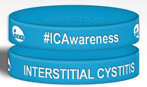 IC Awareness Wristband - Blue