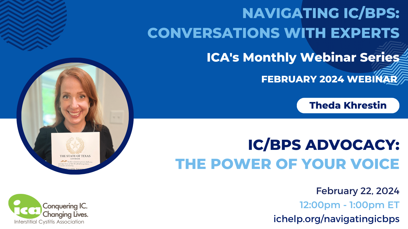 Theda Monthly Webinar Series