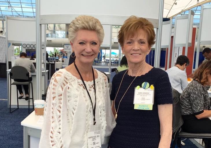 ICA Medical Advisory Board Member, Barbara Shorter and ICA Board Co-Chair, Barb Zarnikow ICA Medical Advisory Board Member, Barbara Shorter and ICA Board Co-Chair, Barb Zarnikow